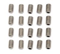Uqezagpa 10 tornillos de aleta para tabla de surf, resistentes a la corrosión, tornillos de repuesto de aletas de acero inoxidable, tornillo de acero inoxidable, tornillo de repuesto ligero y portátil