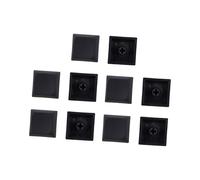 Uqezagpa 10Keys PBTs Keycap XDA Altura 1U No Grabado Cubiertas en blanco Botón de caracteres único para teclados mecánicos XDA Altura Tecla