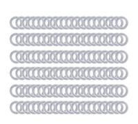 Uqezagpa 120 anillos silenciadores para interruptores mecánicos de teclado, amortiguadores de reducción de ruido para crear silencios, accesorio silencioso