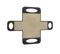 Uqezagpa 2 alfombrillas de silicona de alta calidad para hornear con 4 asas, antiadherentes, para pan, pan, sartén, herramienta de cocina, utensilios de cocina, antiadherentes, para hornear panes de