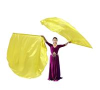 Uqezagpa 2 banderas de adoración de danza de alabanza con barra escalable semicírculo ala de adoración para iglesias