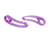 Uqezagpa 2 lotes extensores regulables para manubrio de bicicleta, extensores de bicicletas de durabilidad para largas distancias, accesorios plegables para bicicleta