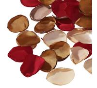 Uqezagpa 2000 piezas de pétalos de rosa de seda de imitación realistas para arreglos florales de boda, baby showers, decoración de fiestas, flores de seda