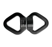 Uqezagpa 30KN - Columpio giratorio de aleación de aluminio triangular giratorio de 360 grados para columpio, pilates, hamaca, hamaca