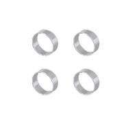 Uqezagpa 4 / 10 anillos de palanca de mando resistentes al desgaste para controladores de uso prolongado, accesorios de controlador, anillos resistentes al desgaste