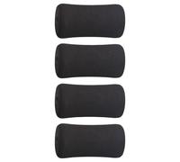 Uqezagpa 4 almohadillas de repuesto para máquina de ejercicio, almohadilla de pie, rodillera, almohadilla de gimnasio, cubierta de agarre