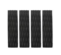 Uqezagpa 4 almohadillas de tracción para tabla de surf, skimboard para tabla de surf, antideslizante, cola delantera para skimboards cortos, accesorios de surf