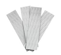 Uqezagpa 4 almohadillas de tracción para tabla de surf, skimboard para tabla de surf, antideslizante, cola delantera para skimboards cortos, accesorios de surf