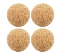 Uqezagpa 4 balones de repuesto de corcho para futbol, mesa de fútbol, juego de mesa, deportes, futbolín de madera maciza, fútbol de corcho