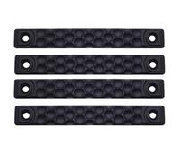 Uqezagpa 4 protectores de mano de nailon antideslizantes, protectores de repuesto de rieles de nailon, fáciles de instalar, antideslizantes