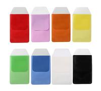 Uqezagpa 5 bolsas de PVC para lápices, protector de bolsillo, oficina, hospital, Color dos, 16*8.5CM