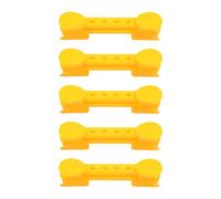 Uqezagpa 5 piezas de repuesto para tabla de bobinado de línea de pesca, herramienta de gestión de carretes de caña de pescar, fácil de usar, placa de clip de bobinado portátil