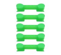 Uqezagpa 5 piezas de repuesto para tabla de bobinado de línea de pesca, herramienta de gestión de carretes de caña de pescar, fácil de usar, placa de clip de bobinado portátil