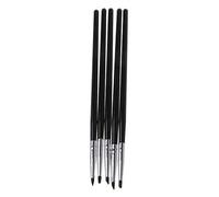 Uqezagpa 5 piezas de silicona de arcilla Shapers arcilla esculpir herramientas tallar modelado herramienta de fabricación de cerámica pluma resina manchado, S: Length 17cm M: Length 20cm, Silicona
