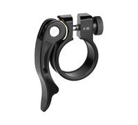 Uqezagpa Abrazaderas para tija de sillín de ciclismo de fuerza, para bicicletas de montaña, altura fácil, abrazaderas de tubo de asiento, poste de asiento de bicicleta