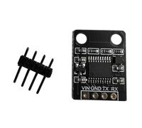 Uqezagpa Acelerómetro central de alta precisión de 3 componentes de transductor magro, tecnología de microsistemas, salida de datos en vivo, conexión UART para robótica aplicaciones Uav, conexión UART