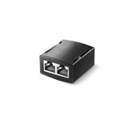 Uqezagpa Acoplador RJ45 Cat7 Ethernet Gigabit extensor de red para transferencia rápida de datos RFI Cat7/Cat6/Cat5e
