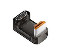 Uqezagpa Adaptador de 90 grados 8K60Hz 4K120Hz Acoplador en ángulo recto para proyector de PC, carcasa ABS, 8 estilos HDTV hembra a macho