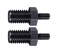 Uqezagpa Adaptador de amoladora angular, varilla de conversión de 5 mm a 10 mm, acero de alto rendimiento, repuesto de conector de pieza