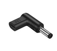 Uqezagpa Adaptador de carga USB C a conector de alimentación de 9 V tipo C a enchufe para laptop