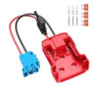 Uqezagpa Adaptador de corriente de baterías de litio de 18 V para montar en coche de juguete con conectores de arnés, 3 fusibles de 40 amperios incluidos kit de arnés de alimentación para coche de