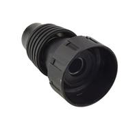 Uqezagpa Adaptador de portabrocas de acero al carbono de alta resistencia para taladro de martillo 24/25, herramienta eléctrica profesional sólida