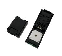 Uqezagpa Adaptador de programación IC profesional WSON8/QFN8/DFN8/USON8 a DIP8, sondas reemplazables para una mayor durabilidad, prueba de quemado IC