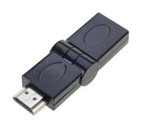 Uqezagpa Adaptador extensor de conector flexible giratorio de 360 grados para macho y hembra