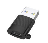 Uqezagpa Adaptador extensor USB 3.0 a tipo C para transferencia de datos y conector de carga dispositivos USB a tu puerto tipo C