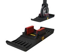 Uqezagpa Adaptador universal de esquí de nieve para cochecitos y bicicletas, compatibilidad con neumáticos de 2.3 pulgadas, ligero, durabilidad, adaptador para cochecitos deportivos de invierno