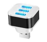 Uqezagpa Adaptador USB 2.0 pequeño multiUSB divisor extensor accesorios de computadora 1 macho a 3 puertos múltiples expansor para laptop USB divisor de carga