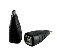 Uqezagpa Adaptador USB C a USB B tipo C a B Convertir conector tipo macho hembra adaptador de impresora cable conector de impresora