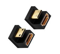 Uqezagpa Adaptador USB C macho a hembra de conexión rápida, cable reforzado, carcasa de metal para cámara, conexión rápida USB C a convertidor