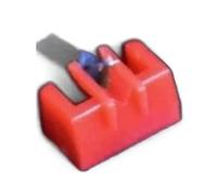 Uqezagpa Aguja giratoria para cartucho de fonógrafo ST25 LENCO M100 M200 ES70 de bajo ruido y uso prolongado ABS Phono de repuesto