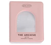 Uqezagpa Álbum de tarjetas portátil con diseño de 40 bolsillos, soportes para tarjetas fotográficas de 3 pulgadas para un fácil almacenamiento y exhibición de tus colecciones favoritas, carpeta de