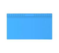 Uqezagpa Alfombrilla de soldadura de silicona grande de 70 x 40 cm, almohadilla de soldadura grande para electrónica y portátil