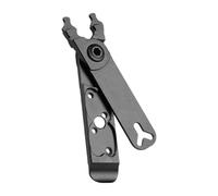 Uqezagpa Alicates compactos de reparación de ocho mil ciclos con agarre de enlace de conjuración, mango de neumático, herramienta central de puerta, aleación de aluminio permanente, adición de ciclo