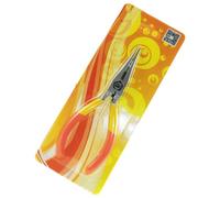 Uqezagpa Alicates de punta de aguja de precisión pequeña de 4.5 pulgadas con cuerpo y pulido, herramienta manual multiusos para aficionados