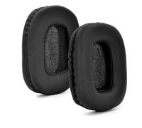 Uqezagpa Almohadillas de piel de proteína de esponja suave de larga duración, comodidad y reducción de ruido, accesorios para auriculares para B550-XT, almohadilla fuerte que no raya los oídos