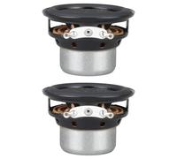 Uqezagpa Altavoces completos de 45 mm, potencia de 10 W, impedancia de 4 ohmios, estructura compacta de doble imanes, bobina de voz de 19 núcleos, sistemas de aumento de graves, rangos completos