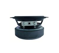 Uqezagpa Altavoz de gran potencia de 2.5 pulgadas y 4 ohmios con 16 bobinas de núcleo y bordes de goma de carrera larga para sonido portátil, borde de goma, altavoz de woofer bajo