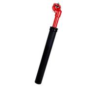 Uqezagpa Amortiguadores de suspensión para tija de sillín de aleación de aluminio, amortiguadores de bicicleta de carretera, pieza de repuesto para bicicleta