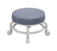 Uqezagpa Asiento giratorio ergonómico para niños con base, para aprender a caminar, desarrollar el equilibrio y asistencia en el hogar, taburete móvil para cambiar zapatos
