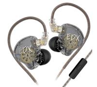 Uqezagpa Auriculares Super Linear Dynamic Driver para EDX Lite In Ear Monitor Live Earbuds HIFI Bass Music Auriculares de música Auriculares
