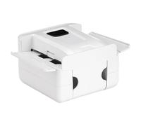 Uqezagpa Barajadores de tarjetas automáticos compactos de 2000 mAh, máquina barajadora eléctrica silenciosa, 1-2 cubiertas, bajo ruido, barajadora