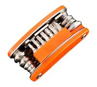 Uqezagpa Bicycles Multitool 21 en 1 - Herramienta plegable para bicicletas de viaje, multifunción, bicicleta de carretera, multiherramienta
