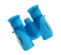 Uqezagpa Binoculares plegables de 8 aumentos para niños, diseño ajustable, enfoque, textura de juguete al aire libre para observación de aves