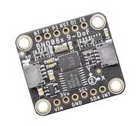 Uqezagpa BNO085 - Módulo IMU de 9 ejes, seguimiento en tiempo real de 1000 Hz para control robótico, interfaces I2C/UART, modo de baja potencia, módulo de alto Imus