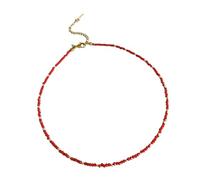 Uqezagpa Bohemia - Collar de cuentas acrílicas coloridas con colgante de pez para mujeres y niñas, joyería de cuello de dopamina, 3.51x2.34in, Acrílico, No es una piedra preciosa