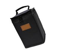 Uqezagpa Bolsa impermeable para tanques pequeños, para acampar al aire libre, cubiertas cilíndricas para reuniones al aire libre, bolsa de equipo de camping ligera, Black, S